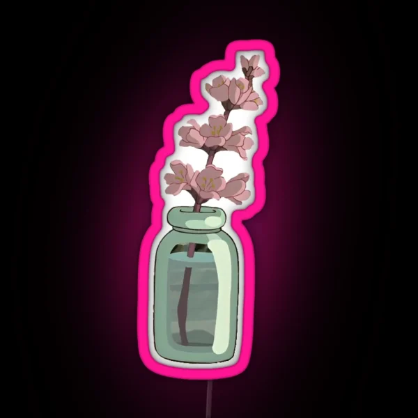 Arrietty Vase RGB Neon Sign