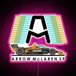 Arrow 5 RGB Neon Sign