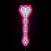 Customizable vibrant color changing Arrow LED neon display signage