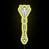Durable LED arrow display with vibrant color changing RGB effects