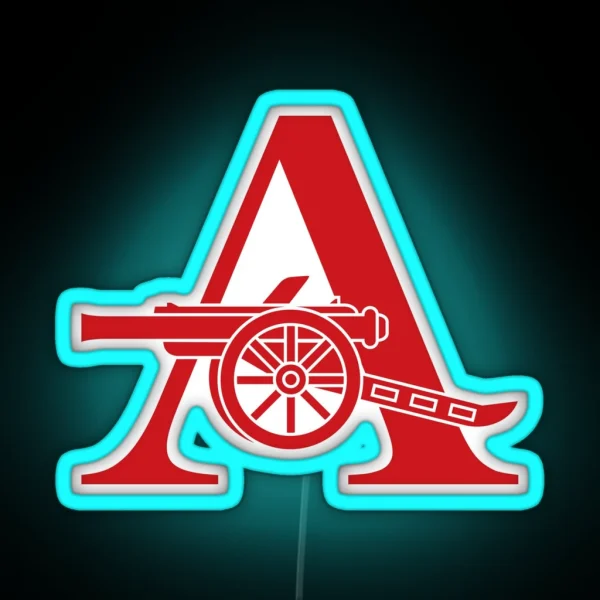 Arsenal A And Cannon RGB Neon Sign