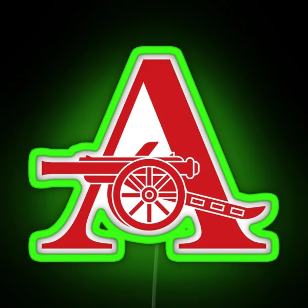Arsenal A And Cannon RGB Neon Sign