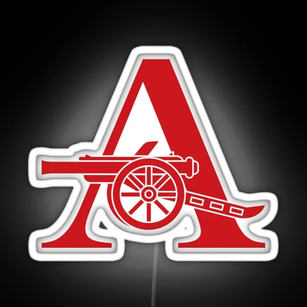Arsenal A And Cannon RGB Neon Sign