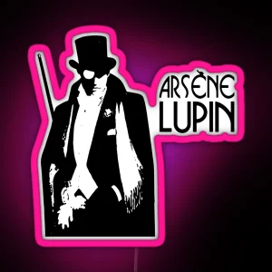 Arsene Lupin Netflix The Gentleman Thief RGB Neon Sign