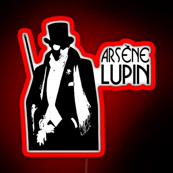 Arsene Lupin Netflix The Gentleman Thief RGB Neon Sign