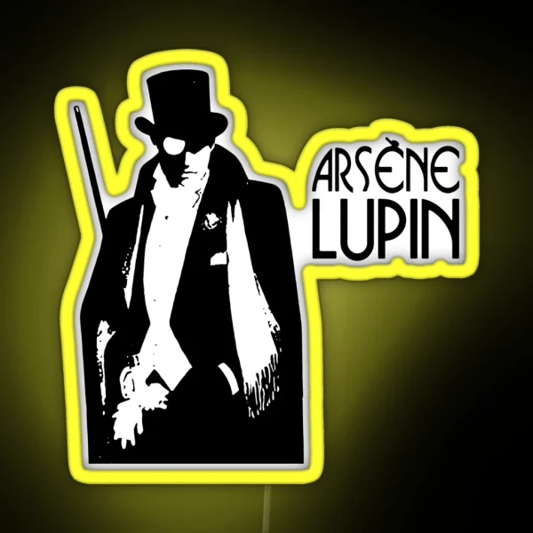 Arsene Lupin Netflix The Gentleman Thief RGB Neon Sign
