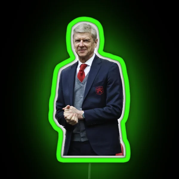 Arsene Wenger RGB Neon Sign