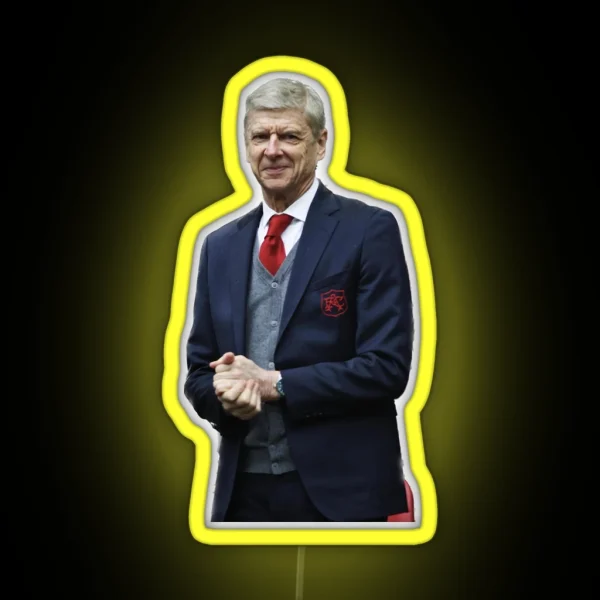 Arsene Wenger RGB Neon Sign