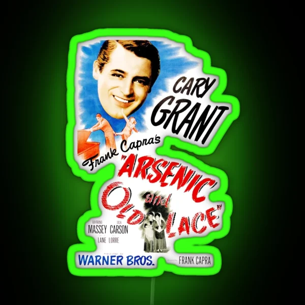 Arsenic And Old Lace RGB Neon Sign