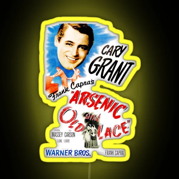 Arsenic And Old Lace RGB Neon Sign