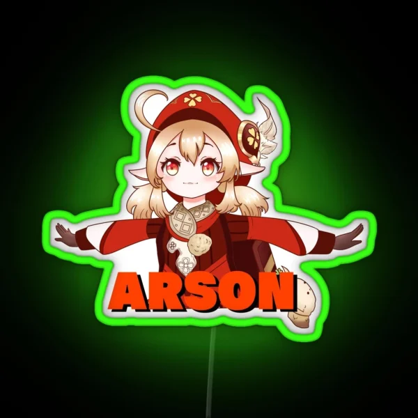 Arson Child RGB Neon Sign