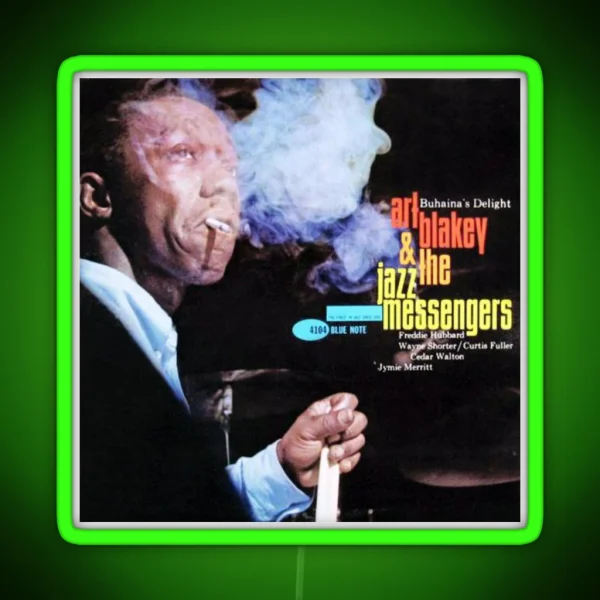 Art Blakey RGB Neon Sign