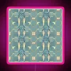 Vibrant Art Deco mermaid illuminated RGB neon decorative home sign