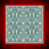 Radiant Art Deco Mermaid Tail Illuminated Neon Accent Sign