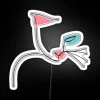Whimsical Cat Face No. 2 Color-Changing RGB Neon Sign Decoration