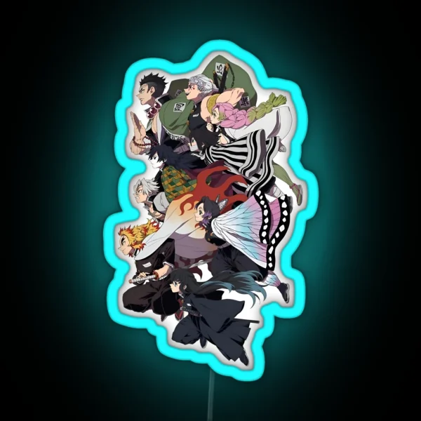 Art Work Of Great Cool Slayer Yaiba Animes Japan RGB Neon Sign