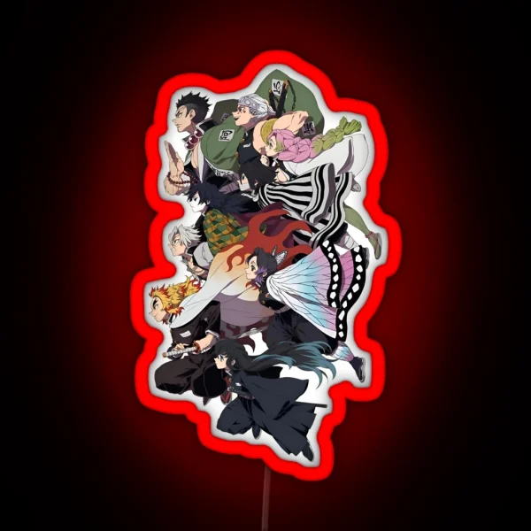 Art Work Of Great Cool Slayer Yaiba Animes Japan RGB Neon Sign