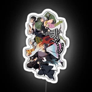 Art Work Of Great Cool Slayer Yaiba Animes Japan RGB Neon Sign