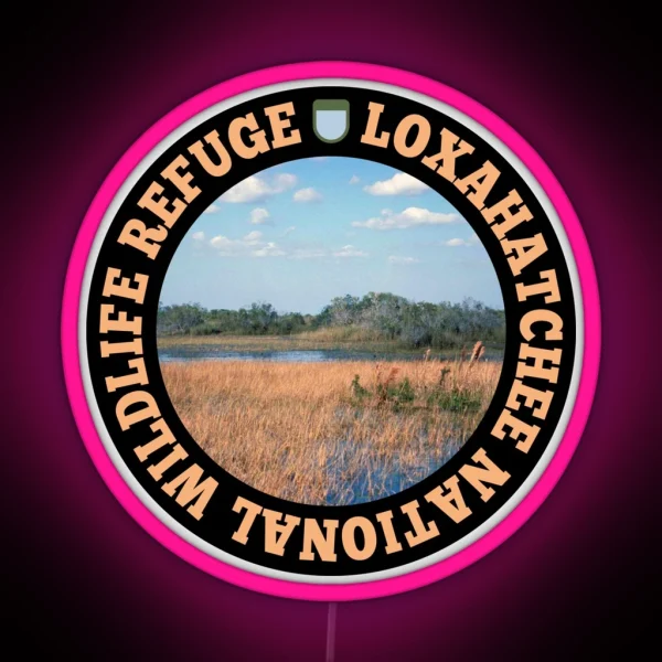 Arthur R Marshall Loxahatchee National Wildlife Refuge RGB Neon Sign