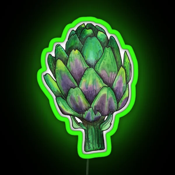 Artichoke RGB Neon Sign