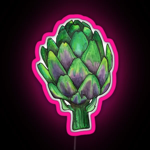 Artichoke RGB Neon Sign