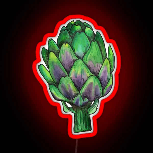Artichoke RGB Neon Sign