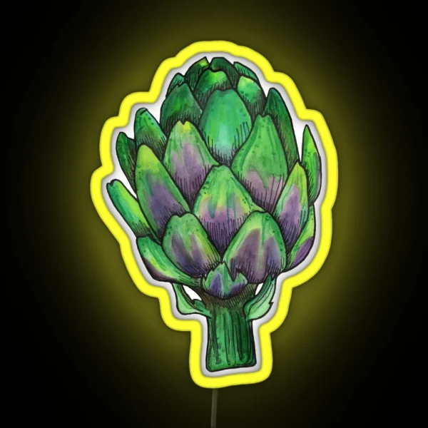 Artichoke RGB Neon Sign