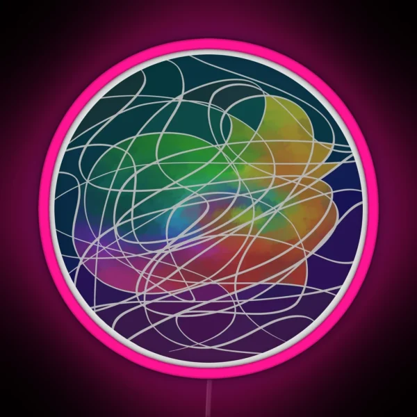 Artistic Chaos RGB Neon Sign