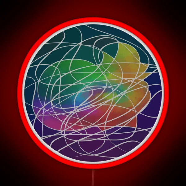 Artistic Chaos RGB Neon Sign