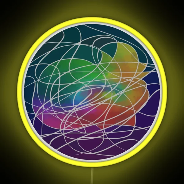 Artistic Chaos RGB Neon Sign