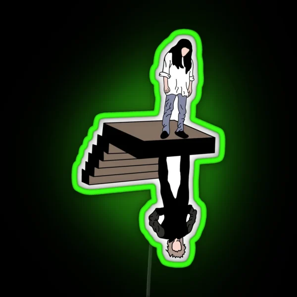 As The World Falls Down RGB Neon Sign