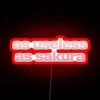 AS USELESS AS SAKURA RGB Neon Sign - Image 2