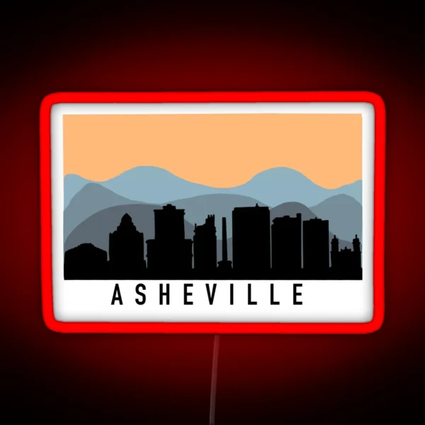 Asheville Led RGB Neon Sign