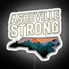 ASHEVILLE STRONG Support Asheville North Carolina Made In NC RGB Neon Sign - Image 4