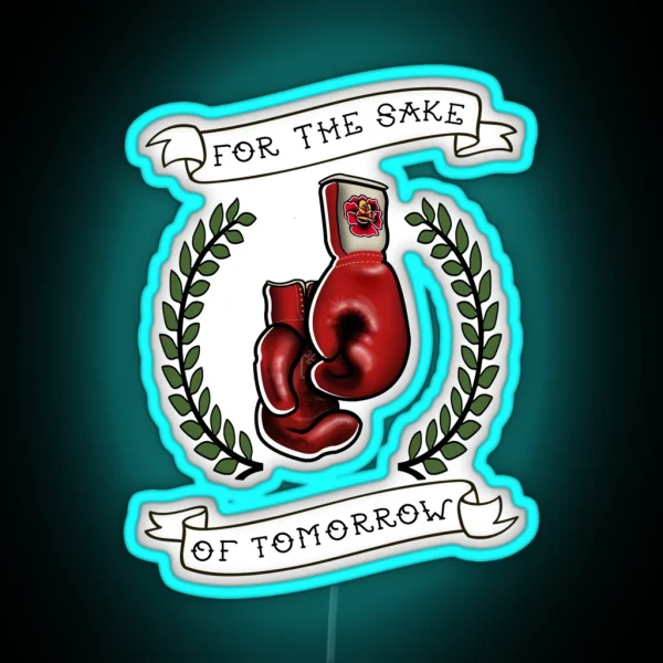 Ashita No Joe For The Sake Of Tomorrow RGB Neon Sign