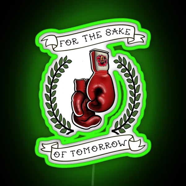 Ashita No Joe For The Sake Of Tomorrow RGB Neon Sign