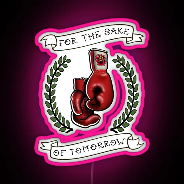 Ashita No Joe For The Sake Of Tomorrow RGB Neon Sign