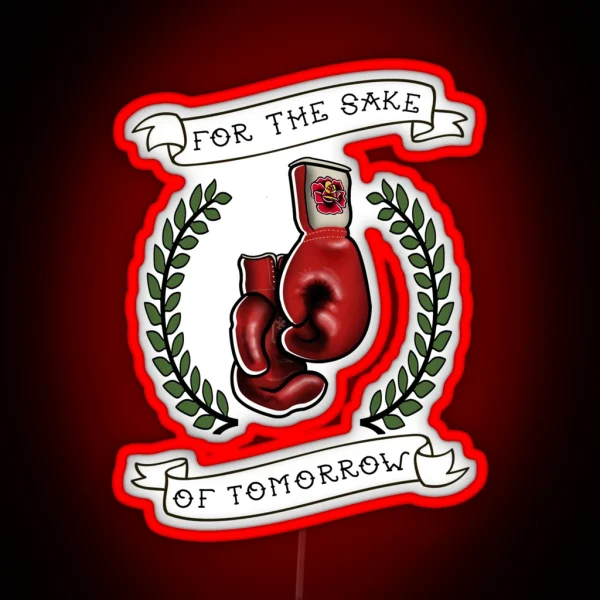 Ashita No Joe For The Sake Of Tomorrow RGB Neon Sign