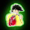 Vintage-inspired Ashita no Joe anime neon light display lamp fixture.