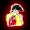 Vintage-inspired Ashita no Joe anime character RGB LED neon sign.