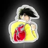 Vibrant Ashita no Joe Japanese manga neon light decoration accent
