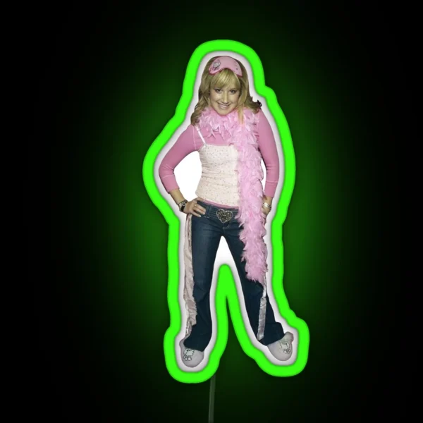 Ashley Tisdale In The 2000 S RGB Neon Sign