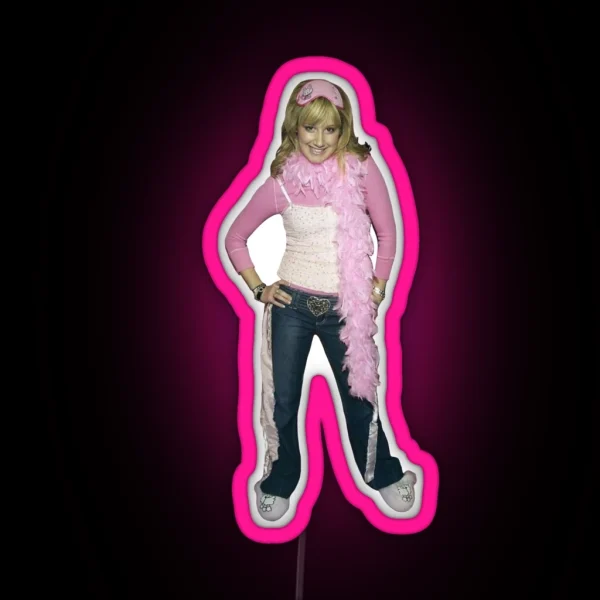 Ashley Tisdale In The 2000 S RGB Neon Sign
