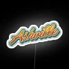 Ashville Typography RGB Neon Sign - Image 4