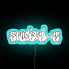 ASL Smile Deaf Culture Awareness Decorative Neon Sign with Colorful RGB