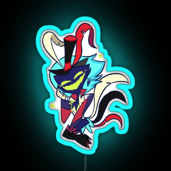 Asmodeus Chibi RGB Neon Sign