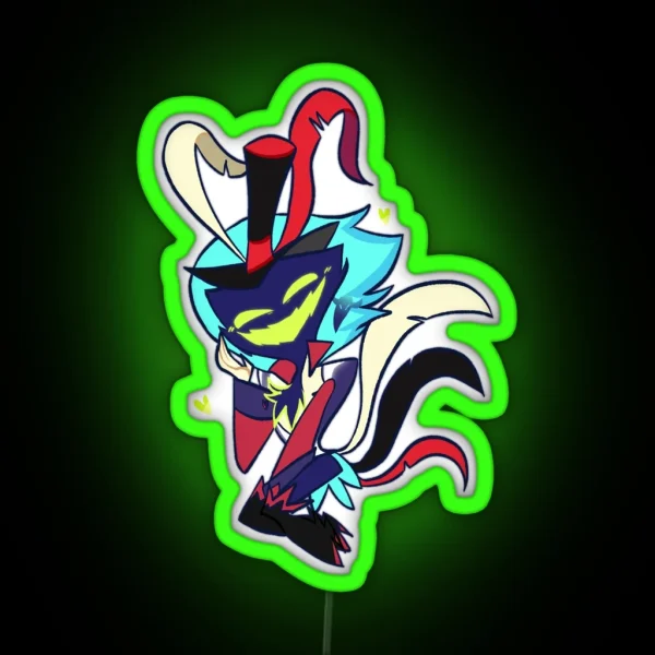 Asmodeus Chibi RGB Neon Sign