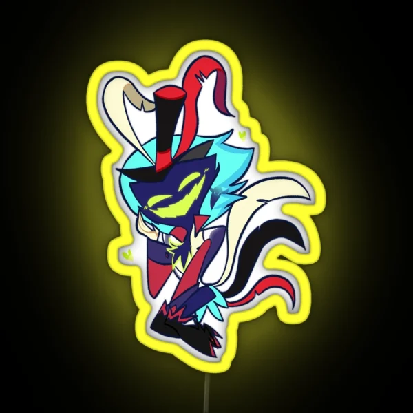 Asmodeus Chibi RGB Neon Sign