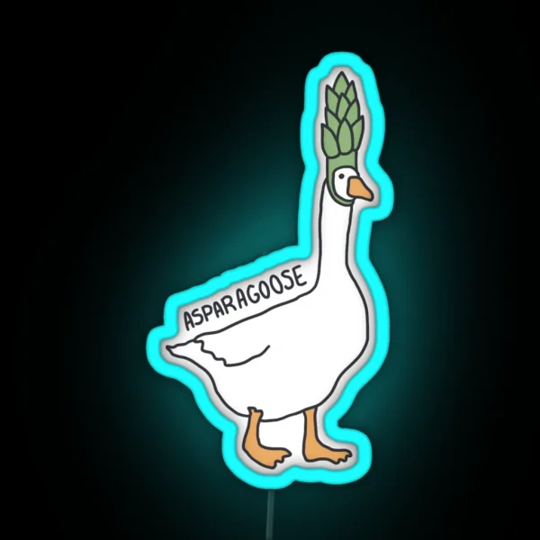 Asparagoose RGB Neon Sign