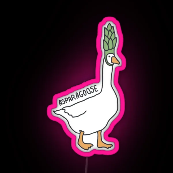 Asparagoose RGB Neon Sign